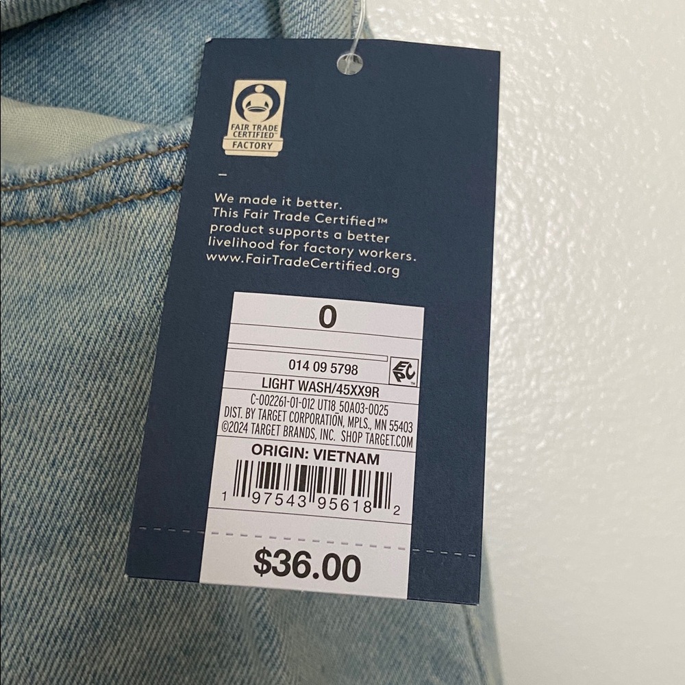 Universal Thread Goods Co. High Rise 90s Straight Women’s Jeans Size 0 Regular - Picture 7 of 7